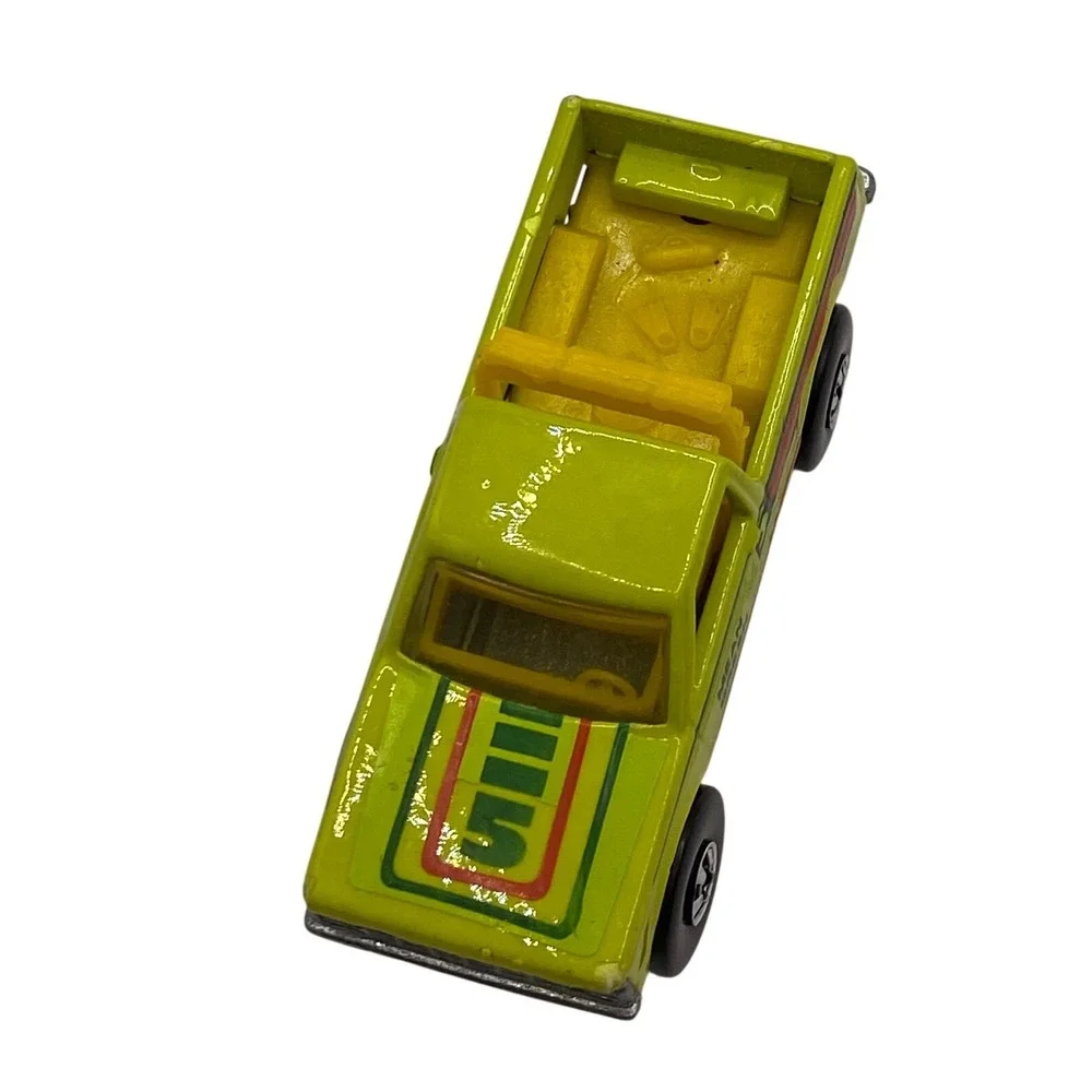 Vintage Hot Wheels Mean Green Racing Team Pickup Truck 1982‎ Mattel Malaysia 5